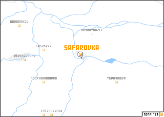 map of Safarovka