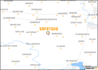 map of Safatovo