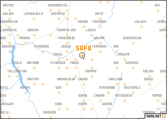 map of Safa