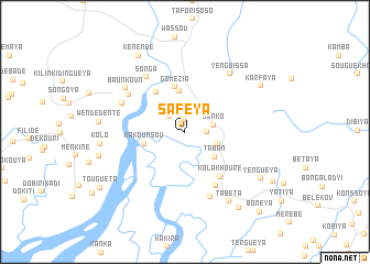 map of Saféya