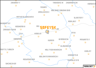 map of Safeysk