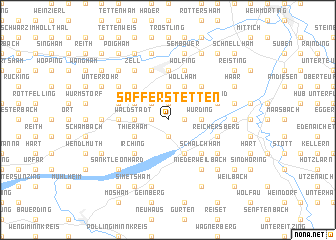 map of Safferstetten