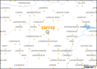 map of Saffré