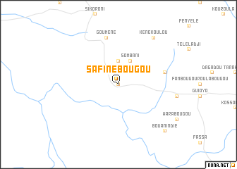 map of Safinébougou