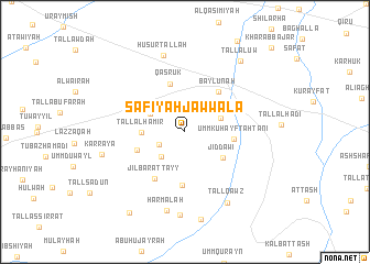 map of Şāfiyah Jawwālā