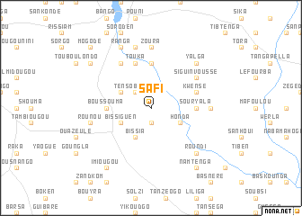 map of Safi