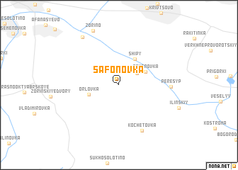 map of Safonovka