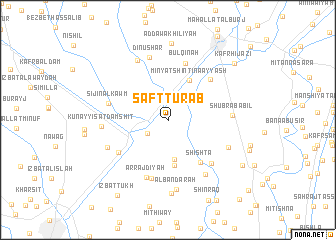 map of Şafţ Turāb