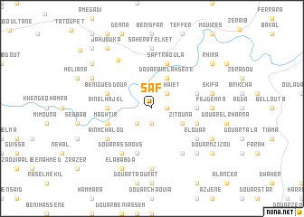 map of Saf