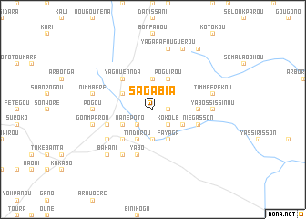 map of Sagabia