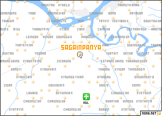 map of Sagainpanya