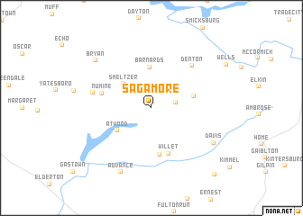 map of Sagamore