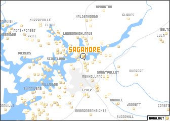 map of Sagamore