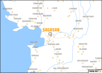 map of Sagasab