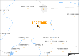 map of Sagaydak