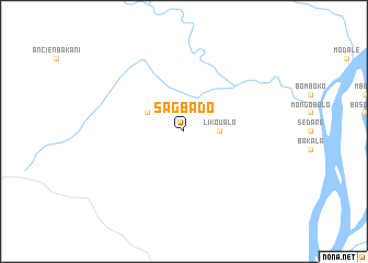 map of Sagbado