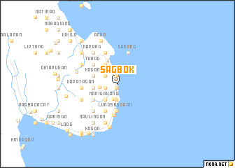 map of Sagbok