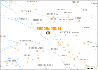map of Saggu Janūbi