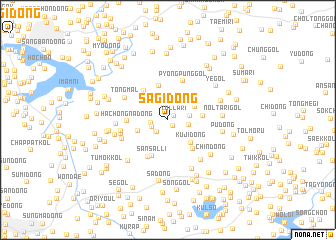 map of Sagi-dong