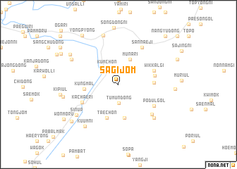 map of Sagijŏm