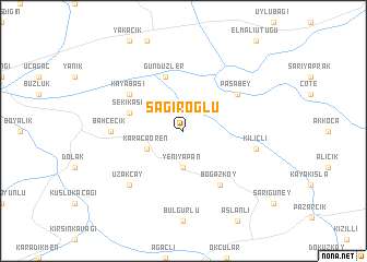 map of Sağıroğlu