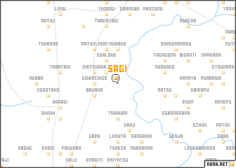 map of Sagi