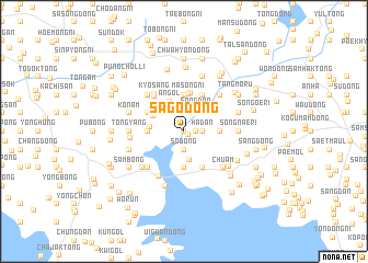 map of Sago-dong