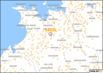 map of Sa-gol