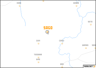 map of Sago