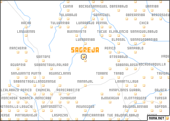 map of Sagrejá