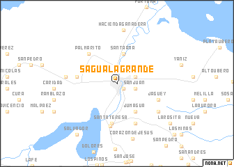 map of Sagua la Grande