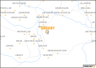 map of Saguay