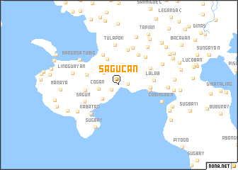 map of Sagucan