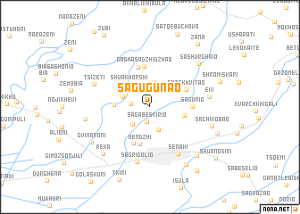 map of Sagugunao