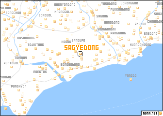 map of Sagye-dong