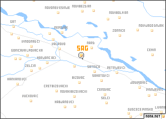 map of Šag