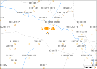 map of Sahabe