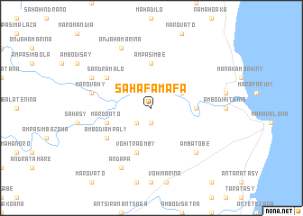 map of Sahafamafa