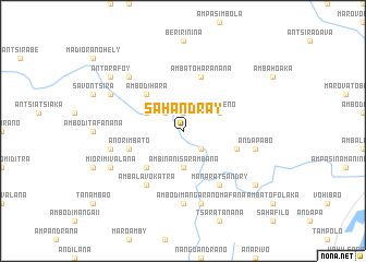 map of Sahandray