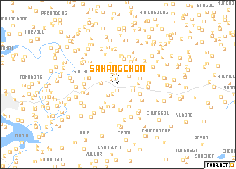 map of Sahangch\