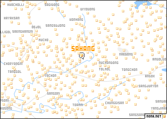 map of Sahang