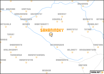 map of Sahaninoky
