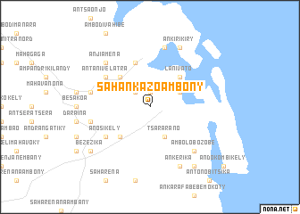 map of Sahankazo Ambony