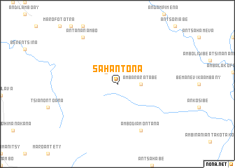 map of Sahantona