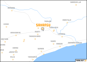 map of Sahargu