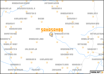map of Sahasambo