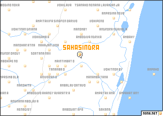 map of Sahasindra