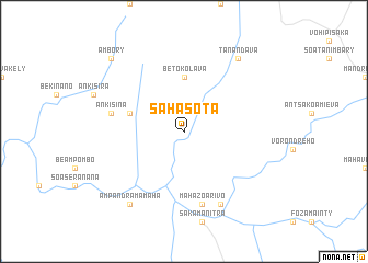 map of Sahasota