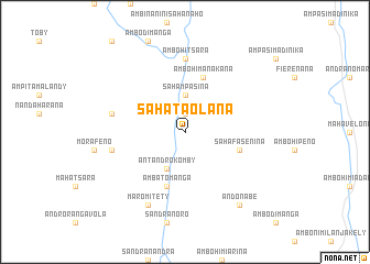 map of Sahataolana