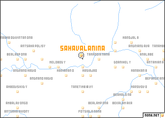 map of Sahavalanina